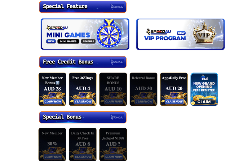 SpeedAU bonus